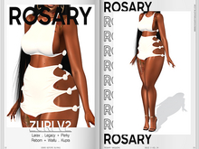 Rosary. Zuri . v2 White