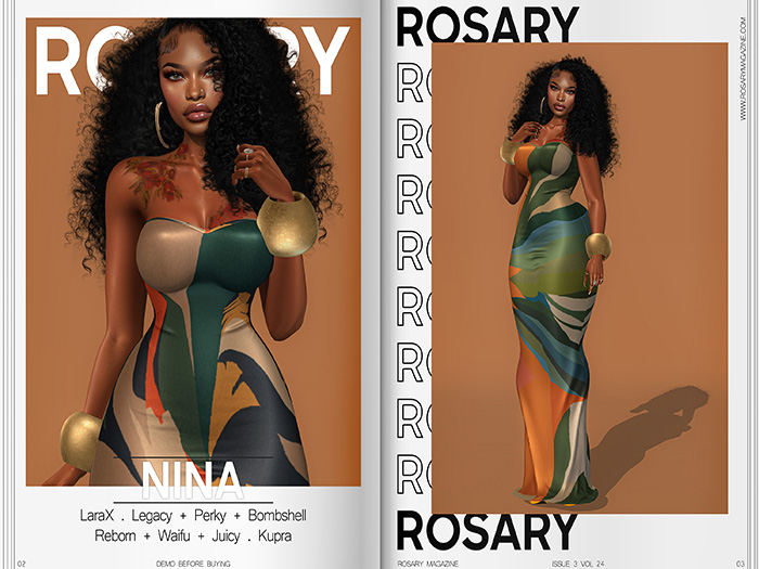 Rosary. Nina . Pattern FP
