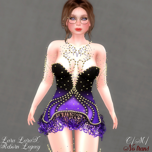 * Aubrey * Purple Outfit *