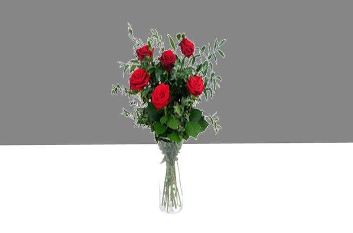 harf a dozen or 6 roses