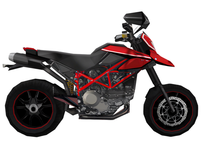 ▶ Ducaji Hypedmotard 1100 EVO SP (Red) - Full Perm + Scripts ◀