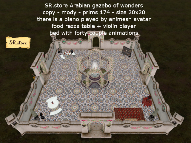 SR.store Arabian gazebo of wonders