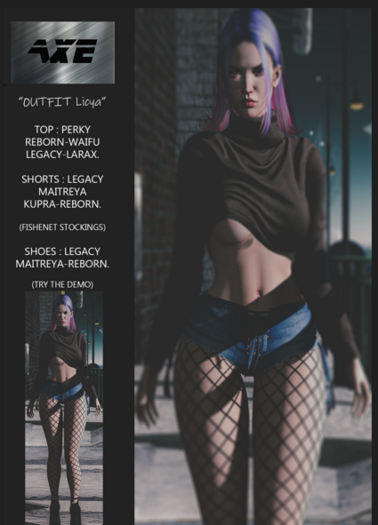 AXE-"OUTFIT LICYA"