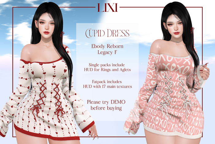 LIXI - Cupid Dress - FATPACK