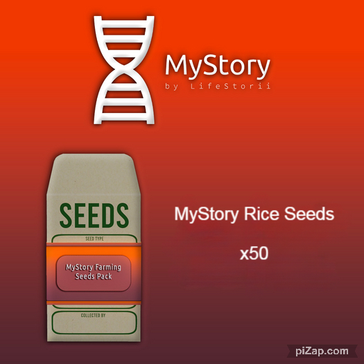 MyStory Seeds (Rice) x 50