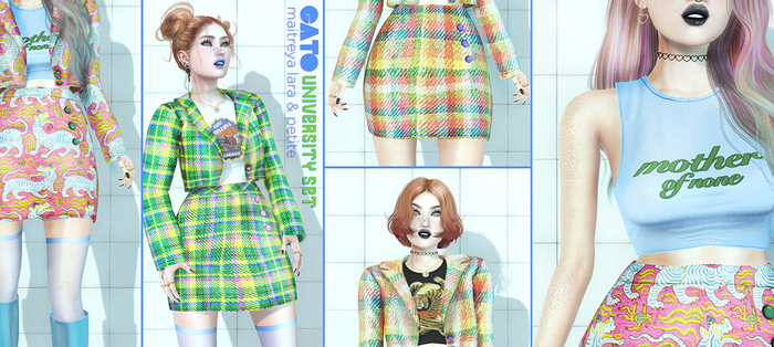 GATO - University Blazer, Skirts & Tanktops Lara&Petit FATPACK