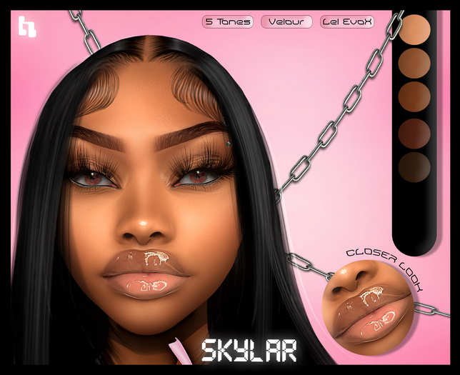 HTTPS. "Skylar" Skin CHOCOLATE