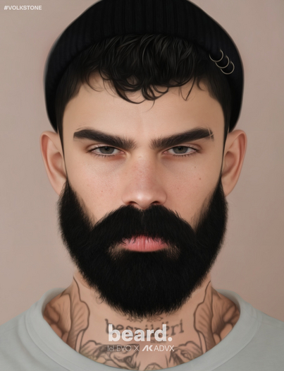 Volkstone Malik Mesh Beard / FATPACK