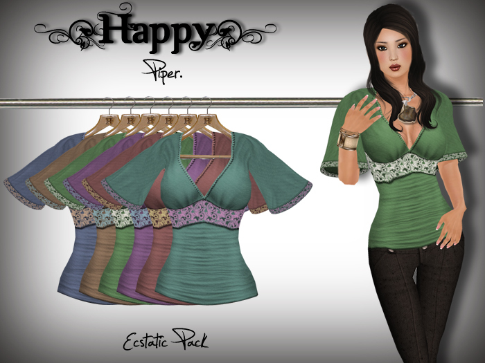 {Happy} Piper Shirt Ecstatic Pack 
