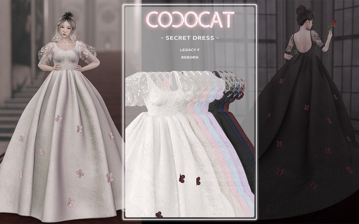 .cococat. Secret dress DEMO
