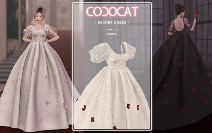 .cococat. Secret dress - Ivory