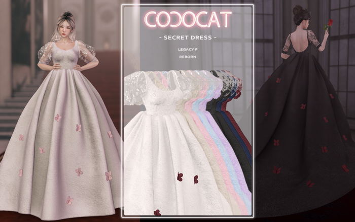 .cococat. Secret dress - Fatpack