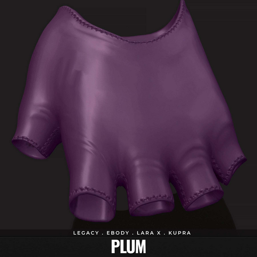 [BL] Nala gloves // plum