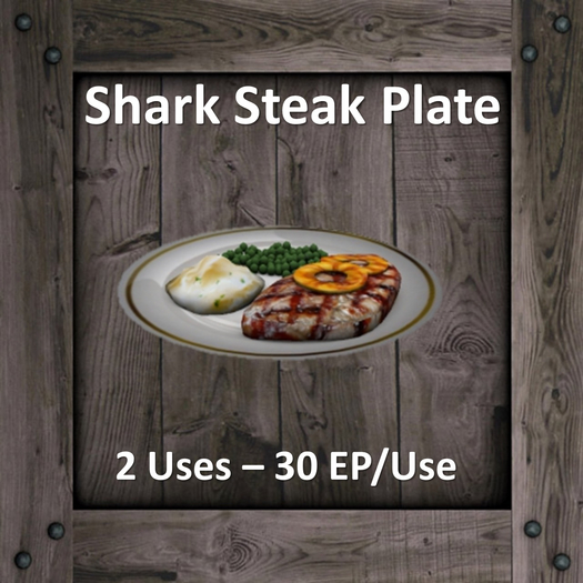 DFS Shark Steak Plate (DFS - Texture Only)