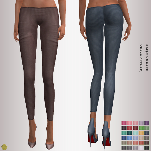 BM Ribbed Leggings