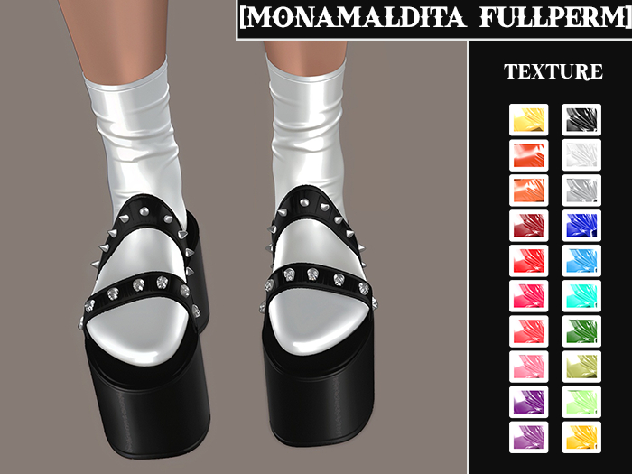 149 - MONAMALDITA - Texture Silk - Shoes
