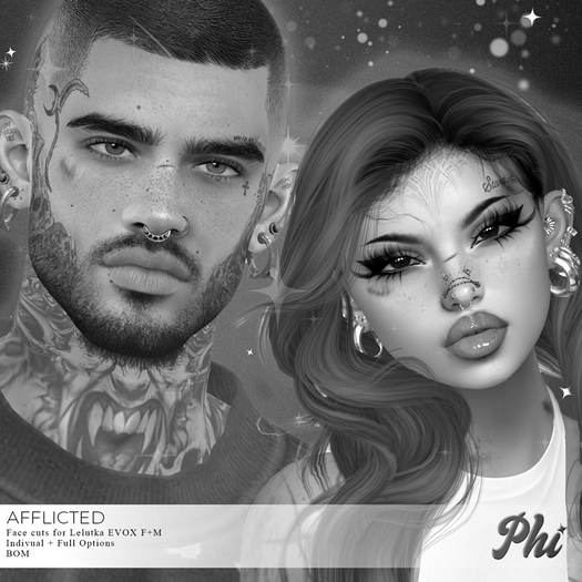 *PHI* !Afflicted! Face Cuts EVOX DEMO