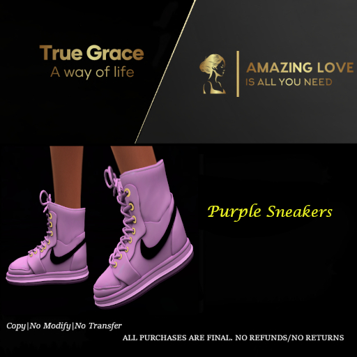 Sneakers - Purple - Belleza
