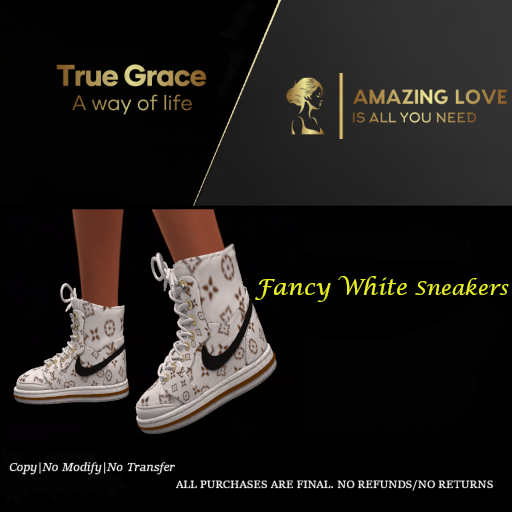 Sneakers - Fancy White - Belleza