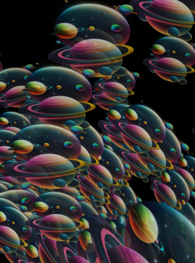 Pink Planets Confetti Thrower (yay)