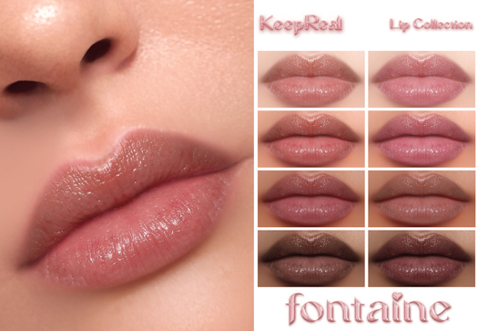 Fontaine Cosmetics - Keep Real Lips Collection - DEMO