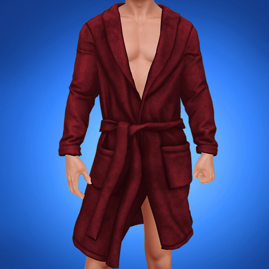 TYLIE // Nic Velvet Robe // RED
