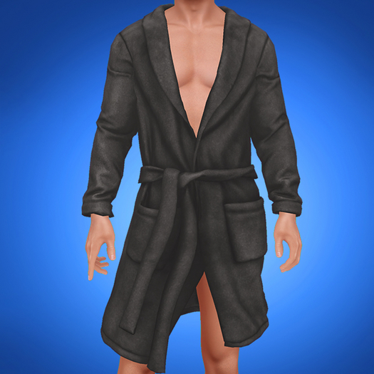 TYLIE // Nic Velvet Robe // GREY