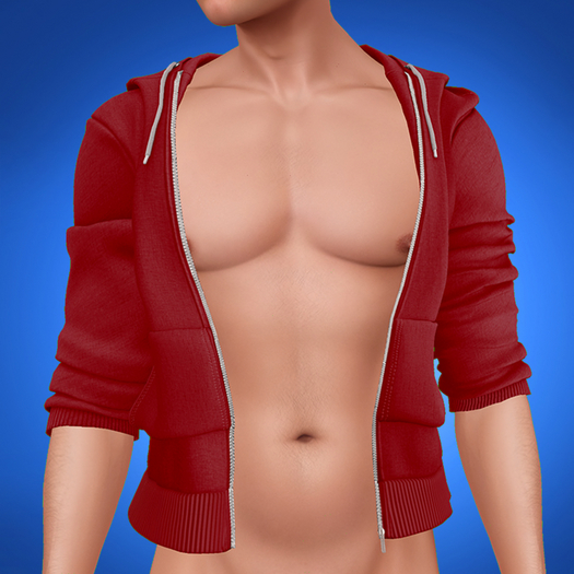 TYLIE // Lifeguard Hoodie // RED