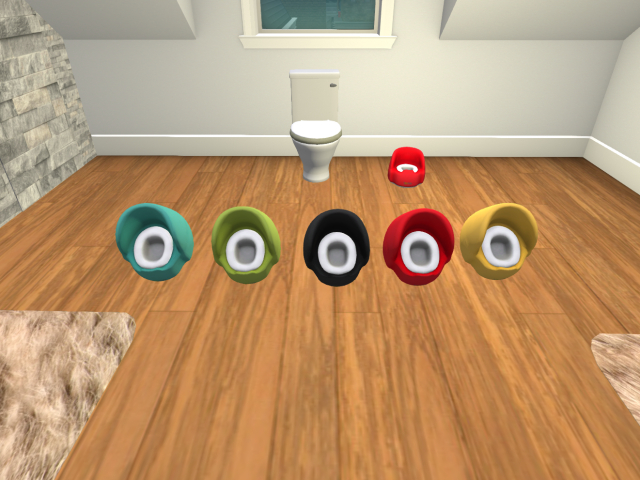 [W] Potty Chair Fat Pack