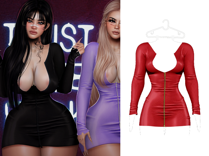 Madison - Amari Dress - Red