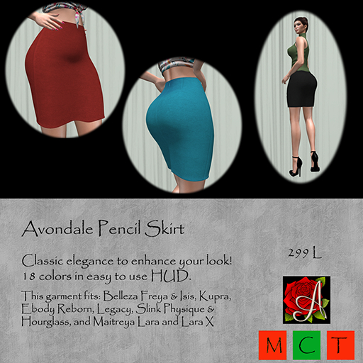 Avondale Pencil Skirt CS1