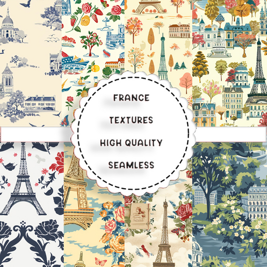 Second Life Marketplace - SATO - France Seamless Texture patterns