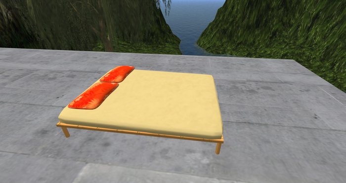 romantic daybed, boxed