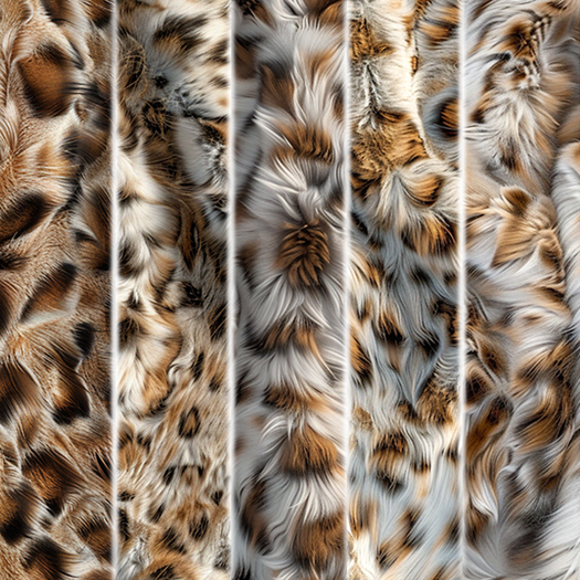 5pc 3D Bobcat fur texture seamless*Full Perm*