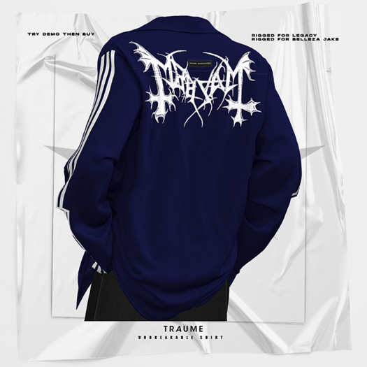 [Traume] Unbreakable Shirt Blue