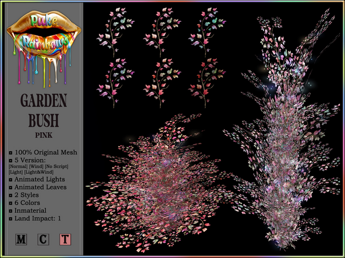 [PR] Garden Bush - Pink