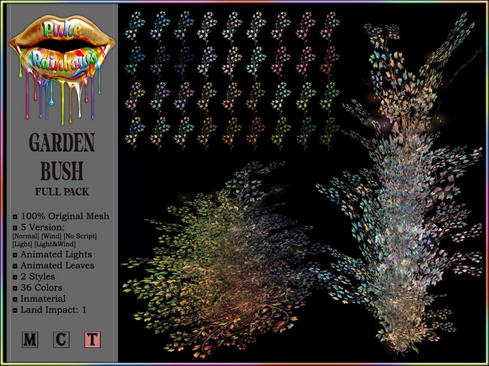 [PR] Garden Bush - FULL PACK