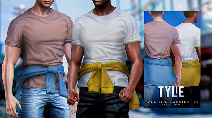 TYLIE // Kane Tied Sweater Tee // FATPACK