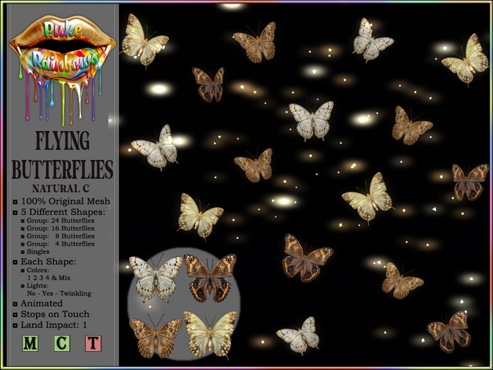 [PR] Flying Butterflies - Natural C