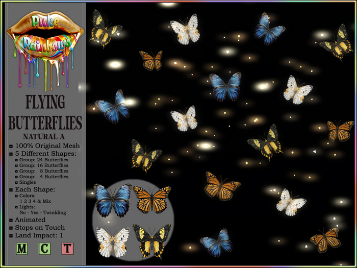 [PR] Flying Butterflies - Natural A