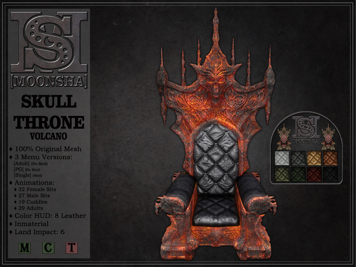 [MoonSha] Skull Throne - Volcano