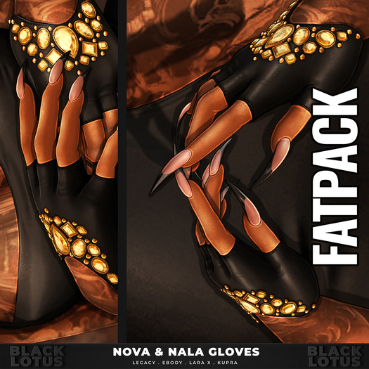 [BL] Nova gloves // FATPACK