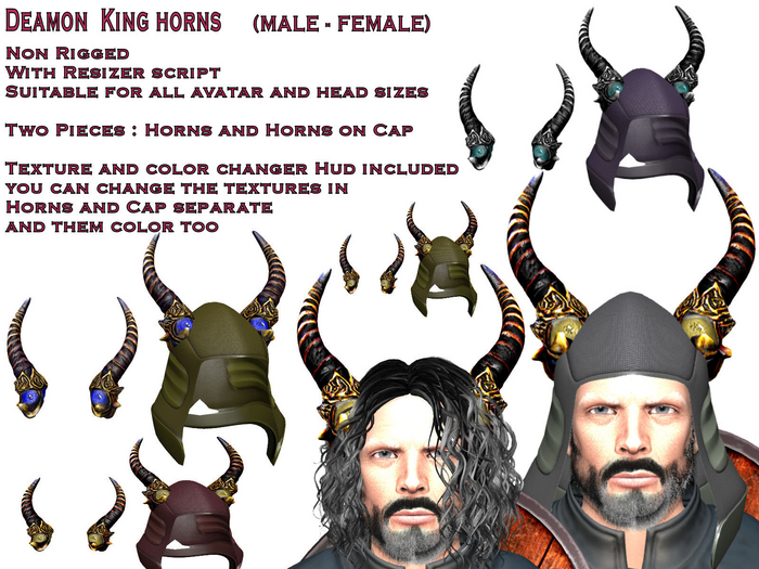 Deamon  King horns