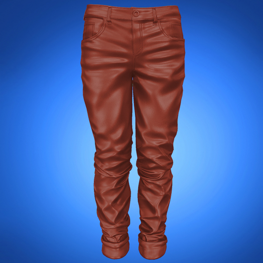 TYLIE // Cole Leather Pants // CORAL