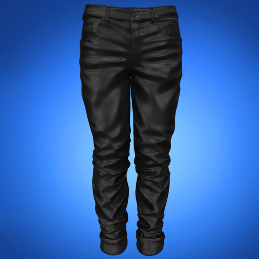 TYLIE // Cole Leather Pants // BLACK