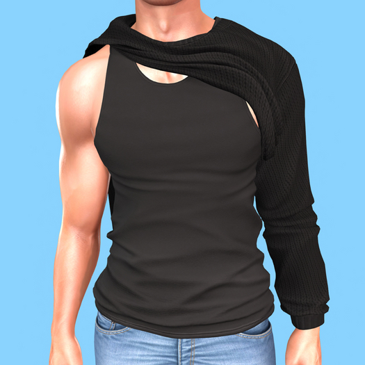 tylie // Ben Tank & Sweater // BLACK