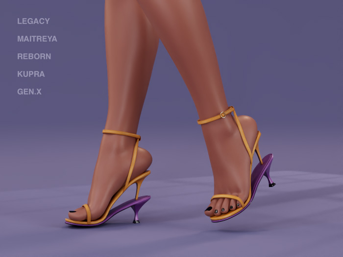 $NT Seeing Double Sandals PEACH