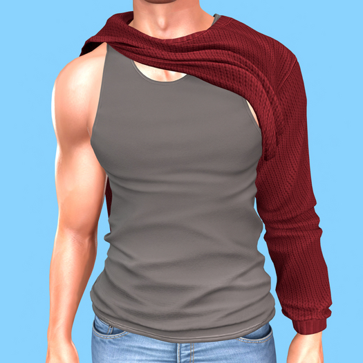 tylie // Ben Tank & Sweater // RED