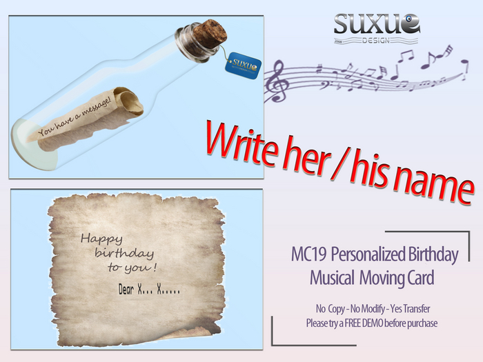 Birthday Greeting Card Demo