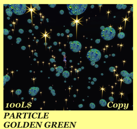 PARTICLE GOLDEN GREEN 